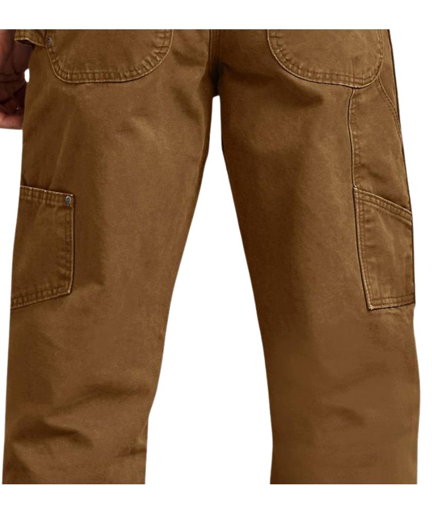 Relaxed Fit Sanded Duck Carpenter Pants