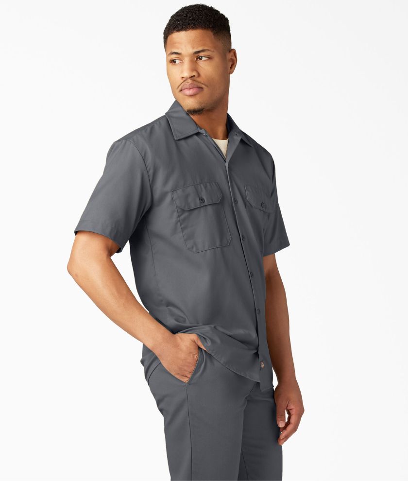 Men's Work Shirt SS Rec