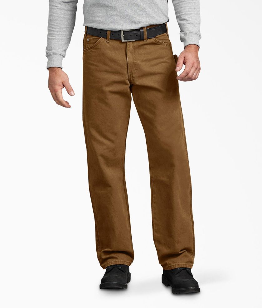 Men's Relaxed Fit Sanded Duck Carpenter Pants