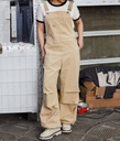 Women's Overall Coverall Woven Bib