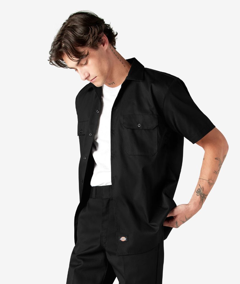 Men's Work Shirts SS Rec